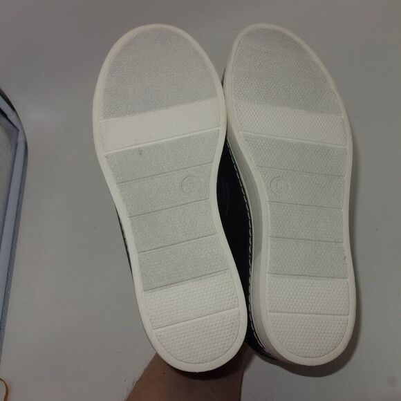 A New Day Frankie Slip On Black Boat Shoes Women's 6 NEW - Picture 6 of 7